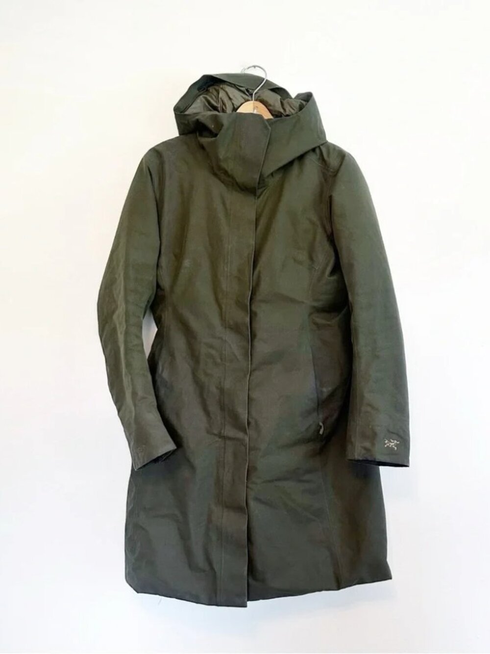 ARCTERYX Patera Parka down jacket | Dark Muted Olive Green | Medium - Picture 4 of 9